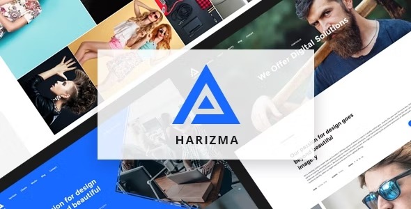 Harizma (v2.6.3) 现代创意机构WordPress主题