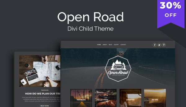 Open Road Theme v2.0.3 [Wp Zone] - 响应式WordPress主题，适用于旅行和冒险博客