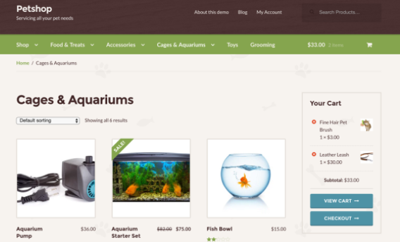 Petshop Storefront Theme v1.1.6 - 宠物店WooCommerce主题