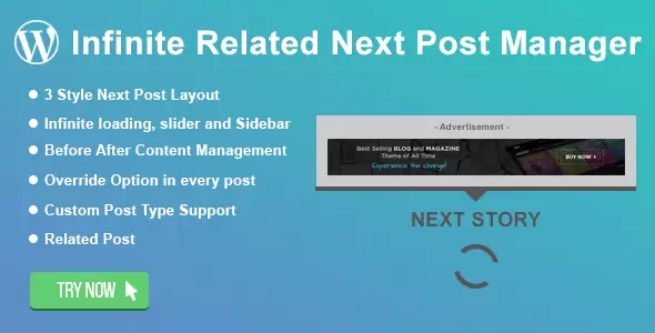WordPress Infinite Related Next Post Manager v1.3 - 无限相关下一篇文章管理器