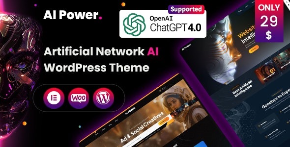 Aai v1.0.0 AI Writer & AI Copywriting Landing Page Theme - AI写作与内容创作落地页主题