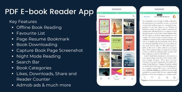 PDF Ebook Reader App + Admin App v1.0 - PDF电子书阅读器应用及管理应用