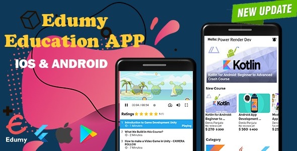 Edumy v1.8.0 教育应用、测验、徽章与管理员面板