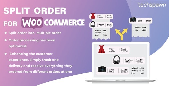 StockUpp v1.0.5 Split Order For WooCommerce - WooCommerce分单插件