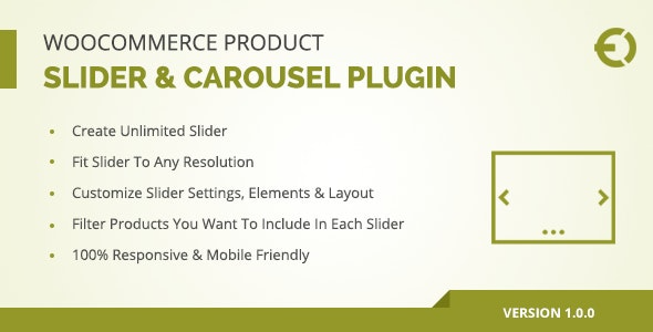 WooCommerce Product Slider & Carousel Plugin v1.1.5 - 产品轮播与滑块插件