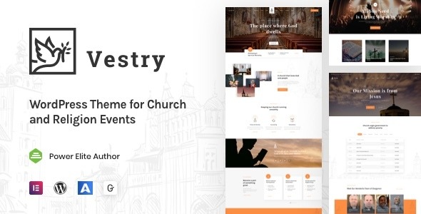Vestry v1.1.5 Church WordPress Theme - 教堂与宗教WordPress主题