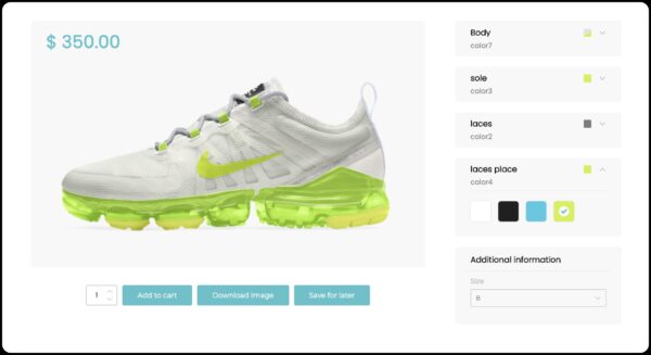 WooCommerce Visual Products Configurator v5.7 - WooCommerce可视化产品配置器插件