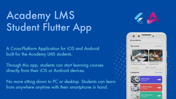 Academy Lms Student Flutter Mobile App v2.5 - 学习管理系统移动应用