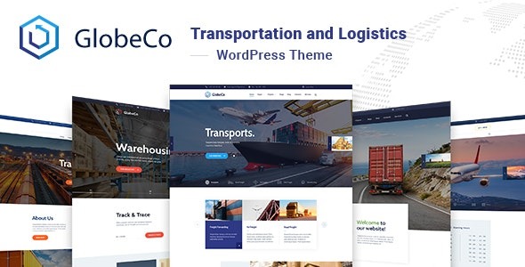 GlobeCo (v1.0.8) 运输与物流 WordPress 主题
