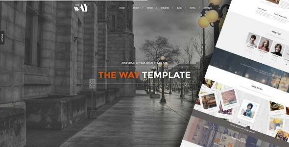 The Way (v1.0) 创意单页和多用途WordPress主题