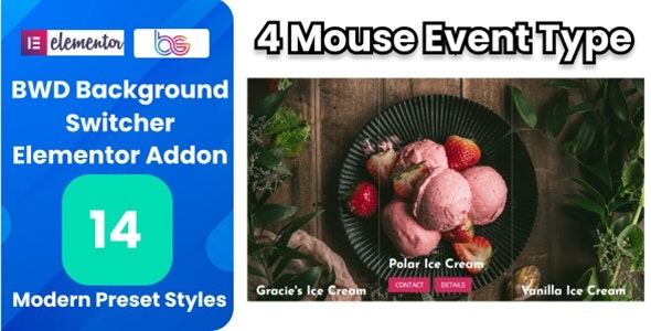 Background Switcher Addon For Elementor (v1.0) - Elementor背景切换器插件