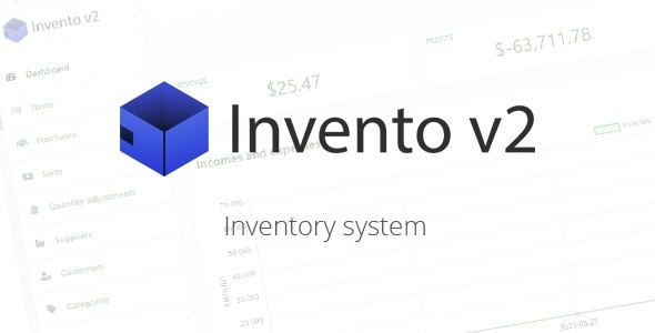 Invento v2 (v1.0.7) Inventory system - 多功能库存管理系统