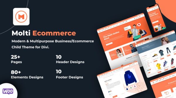 Molti Ecommerce (v1.0.6) 优雅主题 - 优雅电子商务WordPress主题