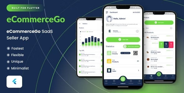 eCommerceGo SaaS Seller App v1.2 - 电子商务SaaS卖家应用