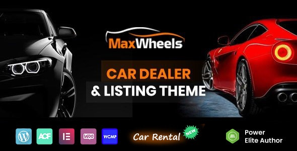 Maxwheels (v1.1.3) 汽车经销商与多供应商分类WordPress主题