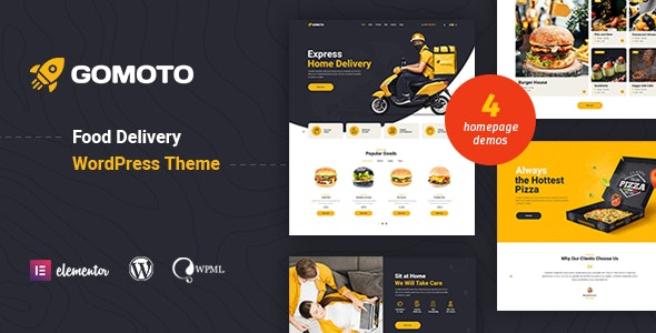 Gomoto v1.3.5 食品外卖和医疗用品WordPress主题