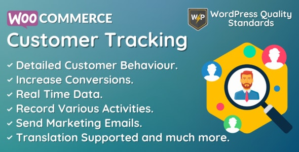 WooCommerce Customer Tracking v1.0.3 记录用户活动 - WooCommerce客户追踪插件