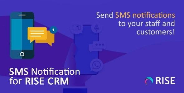 SMS Notification for RISE CRM v1.0 - RISE CRM短信通知插件