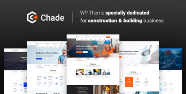 Chade v1.1.5 Construction WordPress Theme - 建筑行业WordPress主题