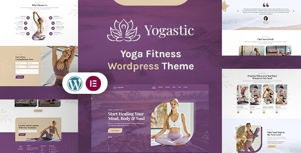 Yogastic v1.1 Yoga & Fitness WordPress Theme - 瑜伽与健身WordPress主题
