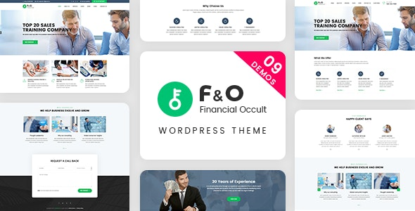 F&O (v1.2.6) Consultant Finance WordPress Theme - 金融顾问WordPress主题