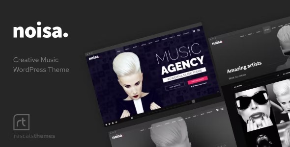 Noisa (v2.6.0) WordPress音乐制作人、乐队和活动主题