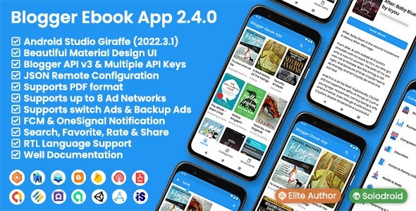 Blogger Ebook App v2.4.0 – Blogger API v3 | 博客电子书应用与API集成工具