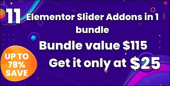 BWD Slider Bundle For Elementor v1.0 - Elementor滑块插件套装