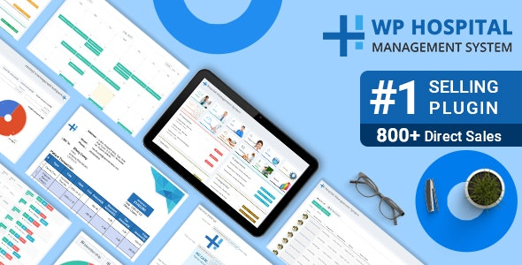 Hospital Management System for WordPress (v47.0) - 医院管理系统WordPress主题
