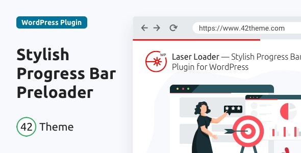 Laser Loader (v2.0.1) 时尚进度条预加载器