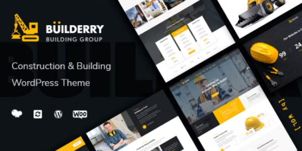 Builderry (v1.2.7) 建筑与施工WordPress主题