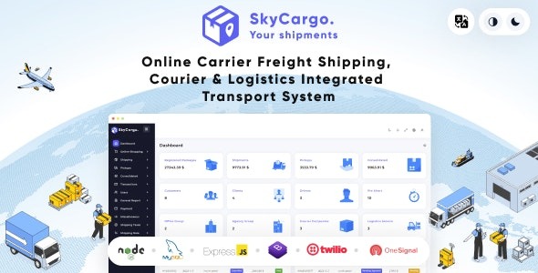 SkyCargo v1.0 货运、快递服务和物流一体化运输系统