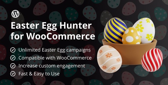 Easter Egg Hunter for WooCommerce v1.0 - 复活节彩蛋狩猎WooCommerce插件