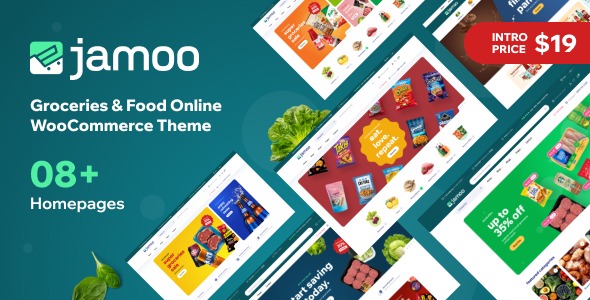 Jamoo v1.0.1 杂货与食品在线商城WooCommerce主题