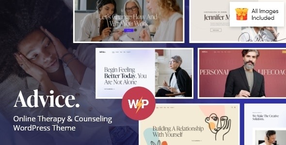 Advice (v1.6.2) 在线治疗与心理咨询WordPress主题