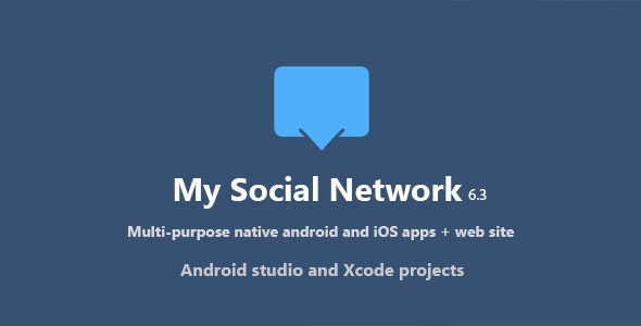 My Social Network (App and Website) v7.5 - 社交网络应用与网站主题