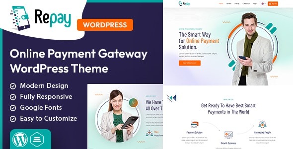 Repay v1.0 Payment Gateway WordPress Theme - 专业支付网关WordPress主题