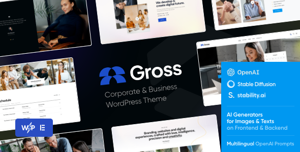 Gross (v1.0.0) 商业与咨询WordPress主题