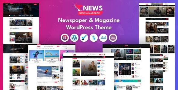 TNews v1.0.0 新闻杂志WordPress主题 - 专业新闻与杂志网站设计