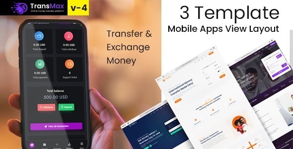 TRANS MAX v5.0 在线货币转账平台 - 高效安全的资金转移解决方案