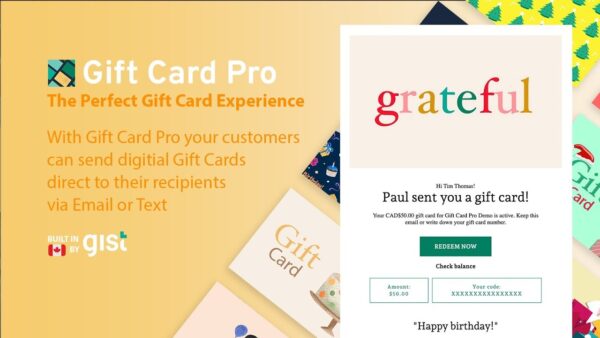 Gift Cards Pro v4.2.8 - WordPress礼品卡专业版插件