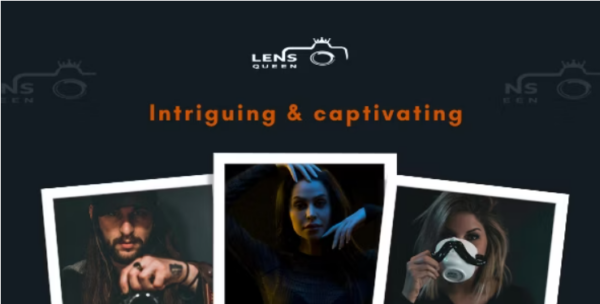 LensQueen v1.0 摄影师作品集、预约和数字内容销售平台