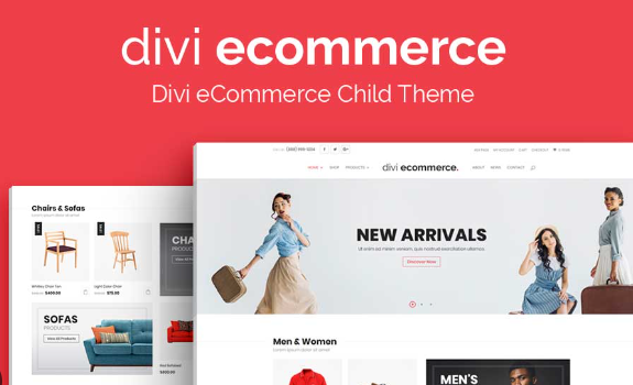 Divi Ecommerce (v1.3.5) Woocommerce Divi子主题 - 电子商务网站建设解决方案