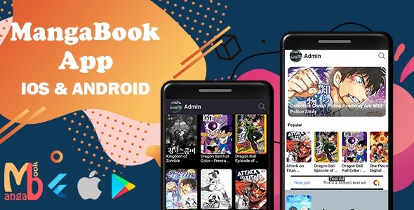 MangaBook v1.6.0 Flutter漫画应用带管理面板