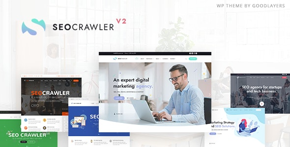SEOCrawler (v2.1.3) SEO和营销机构WordPress主题