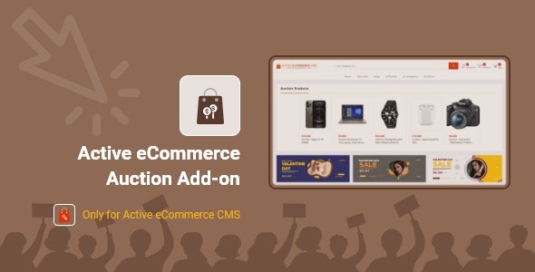 Active eCommerce Auction Add-on v1.8 - 电子商务拍卖插件增强版