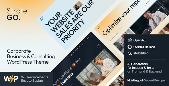 Stratego v1.0 Corporate Business & Consulting WordPress Theme - 企业商务咨询WordPress主题