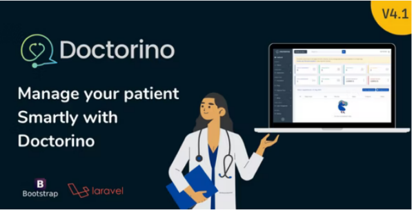 Doctorino v5.2.0 医生诊所管理系统 - 专业医疗管理解决方案