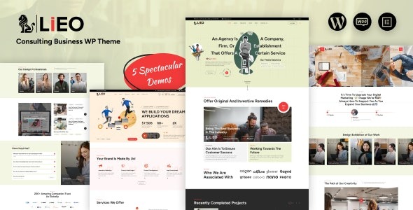 LIEO v1.0.3 Consulting Theme - 商业咨询WordPress主题