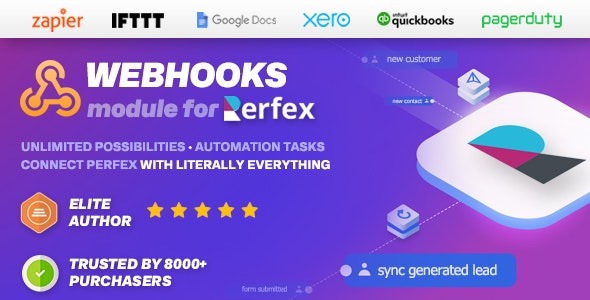 Webhooks Module for Perfex CRM v1.2.6 - Perfex CRM的Webhooks模块扩展插件